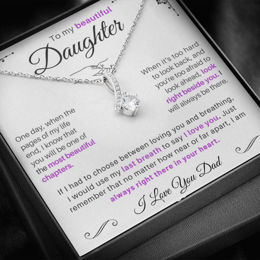 Luxury Gift For Daughter with Heartfelt Message Card – Perfect Gift from Father