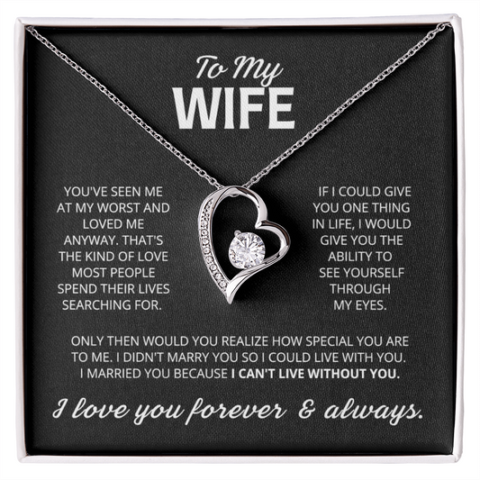 To My Wife — The Woman I'll Love Forever