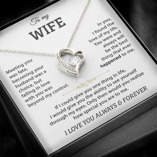 To My Wife - Forever Love Heart
