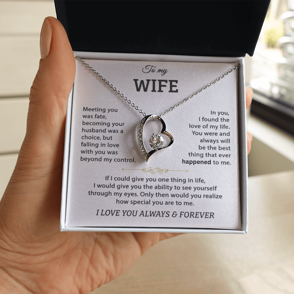 To My Wife - Forever Love Heart