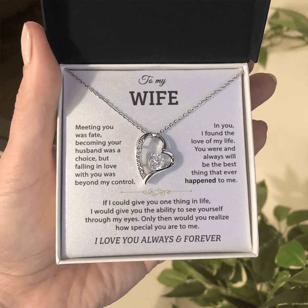 To My Wife - Forever Love Heart